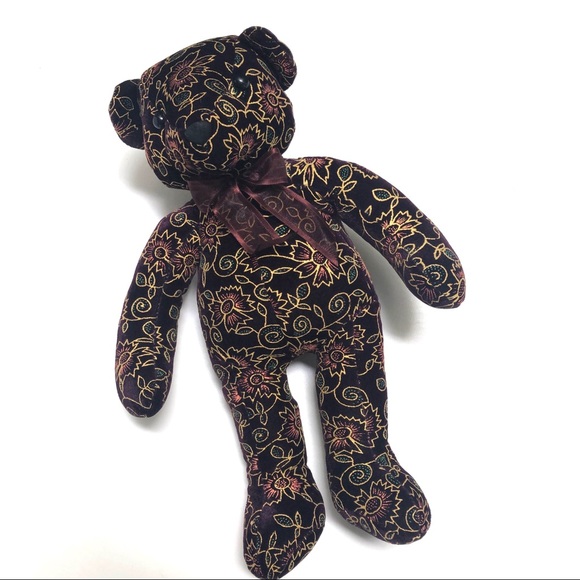 velvet teddy bear